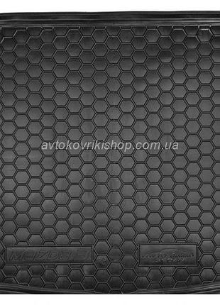Резиновый коврик багажника mazda 3 2013- (седан) avto-gumm