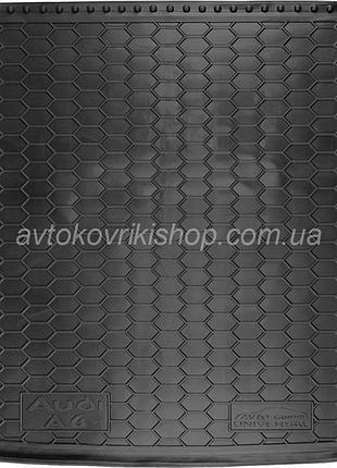 Резиновый коврик багажника audi a6 1998- (универсал) avto-gumm