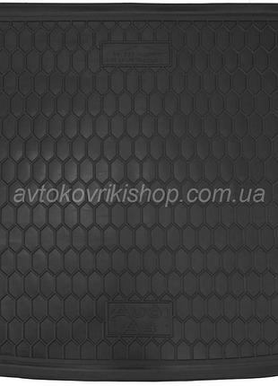 Резиновый коврик багажника audi a4 b7 2004-2008 (универсал) avto-gumm