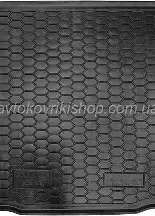 Резиновый коврик багажника audi a4 b5 1994- (универсал) avto-gumm