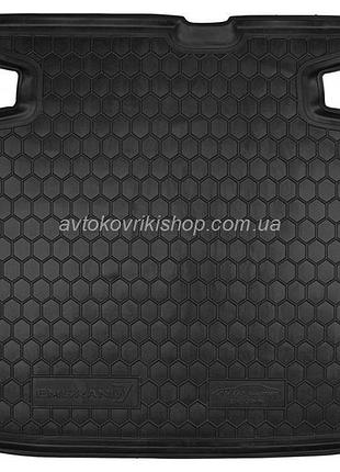 Резиновый коврик багажника geely emgrand ec7 2009- (седан) avto-gumm