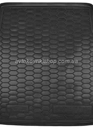 Резиновый коврик багажника mercedes-benz w222 s 2013- (с регулировкой сидений) avto-gumm