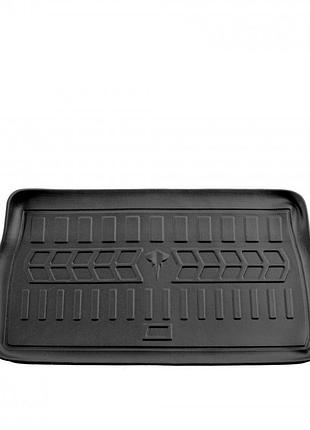 Резиновый 3d коврик в багажник на dodge grand caravan v (rt) 2008-2020 (нижний) (7 из 7 мест) stingray