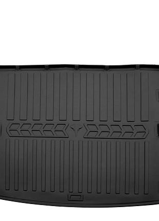 Гумовий 3d килимок у багажник на audi q7 (4l) 2005-2015 (5 з 7 місць) stingray