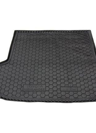 Коврик багажника toyota highlander 2014-2020 (7 мест) avto-gumm