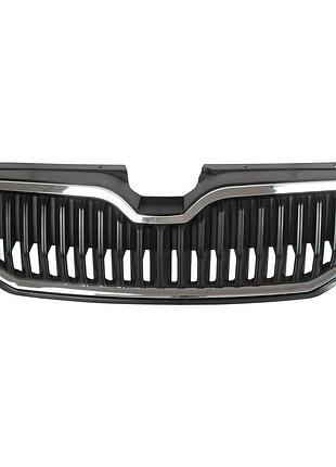 Решетка радиатора (гриль) между фарами skoda octavia iii 2013–2017 5e0853651