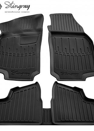 Гумові 3d килимки в салон на opel astra g 1998-2004 stingray