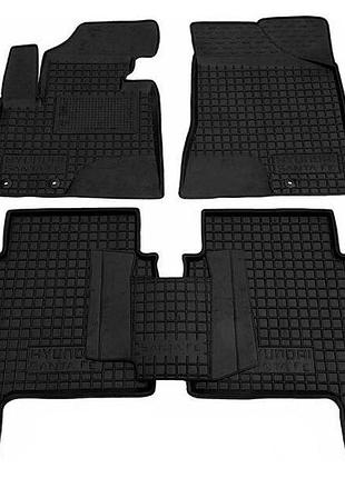 Коврики в салон hyundai santa fe 2010-2012 avto-gumm