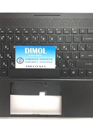 Передняя панель hp omen 15-en, 15-ek, 15-en0013dx черный