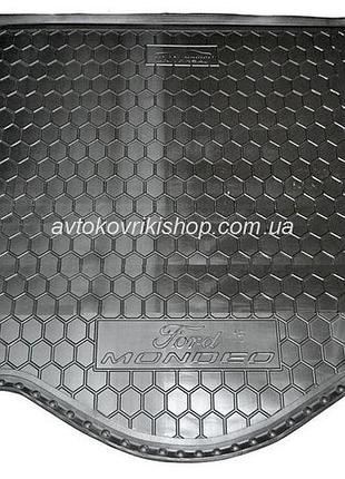 Резиновый коврик в багажник ford mondeo v 2015- (универсал) avto-gumm