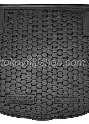Резиновый коврик багажника toyota venza 2008- avto-gumm