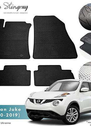 Килимки в салон nissan juke 2010-2019 комплект з 4 килимків стингрей