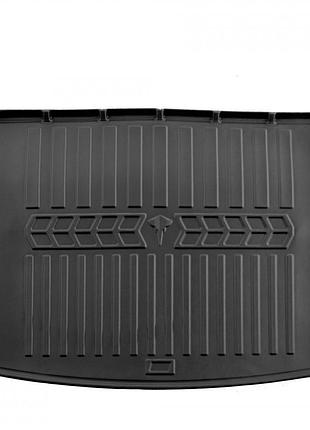 Резиновый 3d коврик в багажник на volkswagen touareg (7l) 2002-2010 stingray