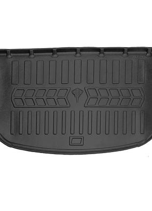 Резиновый 3d коврик в багажник на kia soul (am) 2008-2013 stingray