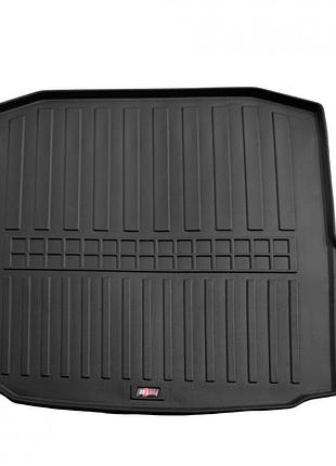 Резиновый 3d коврик в багажник на skoda octavia a7 2013-2020 (liftback) (без саба) stingray