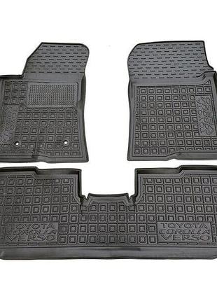 Коврики в салон toyota corolla verso (5м) 2004-2009 avto-gumm
