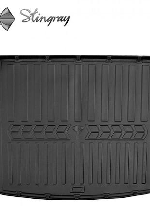 Резиновый 3d коврик в багажник на volkswagen golf v 2003-2008 (universal) stingray
