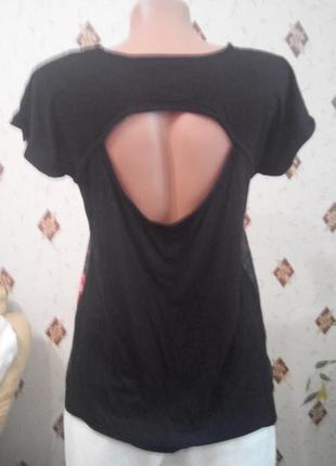 Блуза с открытой спинкой3 фото