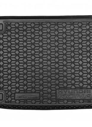Коврик багажника hyundai kona (electric) 2018- avto-gumm