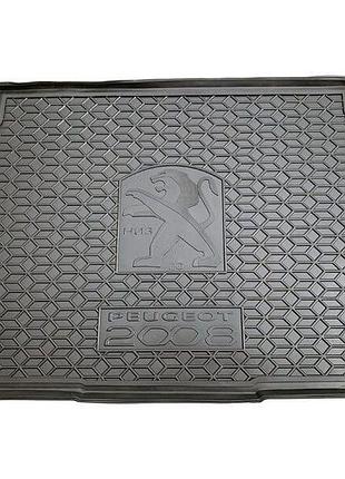 Килимок багажника peugeot 2008 2020- (нижня полка) avto-gumm