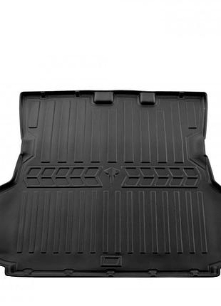 Резиновый 3d коврик в багажник на mitsubishi outlander xl 2006-2012 (без саба) stingray