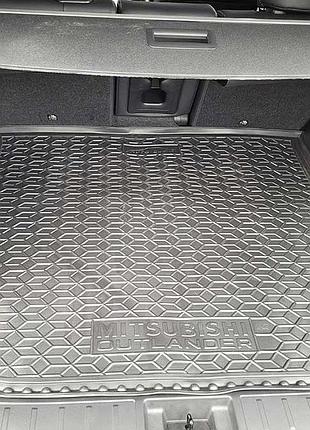 Коврик багажника mitsubishi outlander 2022- (7мест) avto-gumm