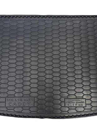 Коврик багажника volkswagen caddy 2004- life avto-gumm
