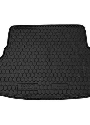 Коврик багажника toyota highlander 2007- (7 мест) avto-gumm
