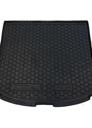 Коврик багажника hyundai grand santa fe 2013- (7 мест) base avto-gumm