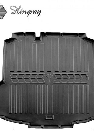 Резиновый 3d коврик в багажник на volkswagen jetta v 2005-2010 (sedan) stingray