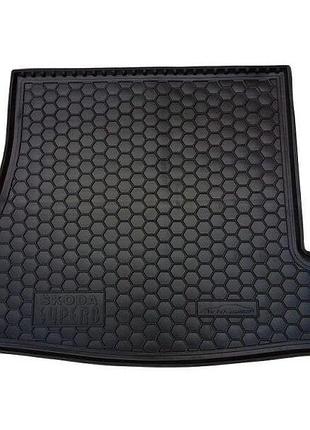 Коврик багажника skoda superb 2001-2008 avto-gumm