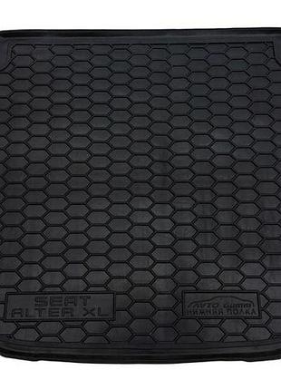 Коврик багажника seat altea xl 2006- (нижняя полка) avto-gumm