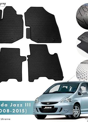 Коврики в салон honda jazz lll 2008-2015 комплект из 4-х ковриков стингрей