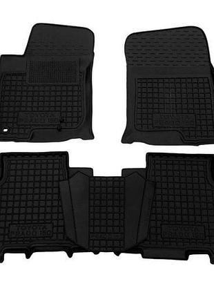 Автокилимки в салон toyota land cruiser prado 150 2010- avto-gumm