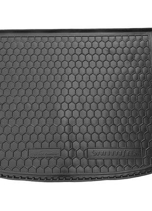 Килимок багажника hyundai santa fe 2006-2012 (7м) avto-gumm