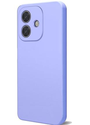 Чехол fiji full soft premium для oppo a40 / a40m противоударный бампер с микрофиброй violet