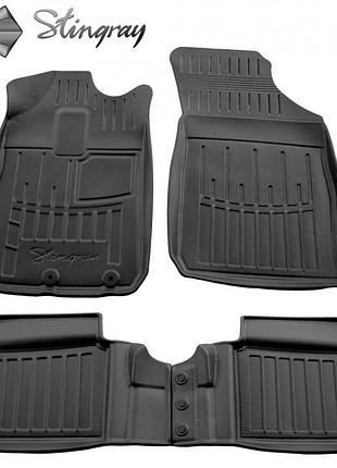 Резиновые 3d коврики в салон на dongfeng ex-1 2021- stingray