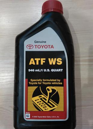 Масло для автоматических коробок передач toyota atf ws