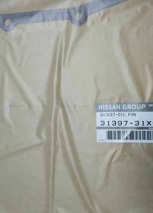 Прокладка поддона акпп (оригинал) на nissan micra, note, tiida