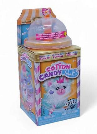 М'яка іграшка-сюрприз "cotton candykins: пухнастий улюбленець", оранжевий