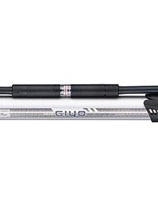 Насос мини напольный giyo gm-641 алюминий в пластике серый 140psi с манометром av/fv am (брендированная упаковка)