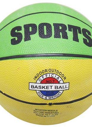 Мяч баскетбольный "sports", размер 7 (вид 9)