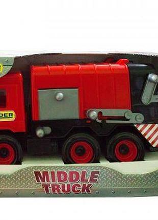 Сміттєвоз "middle truck" (червоний)
