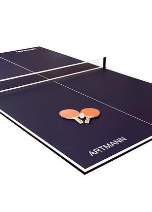 Теннисная крышка artmann 2740 х1530х13мм синяя