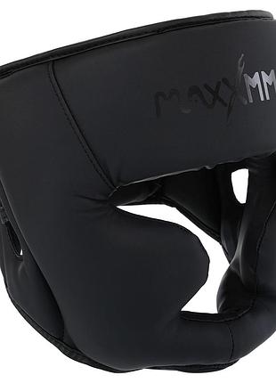 Шолом для боксу maxxmma gbh03 l чорний