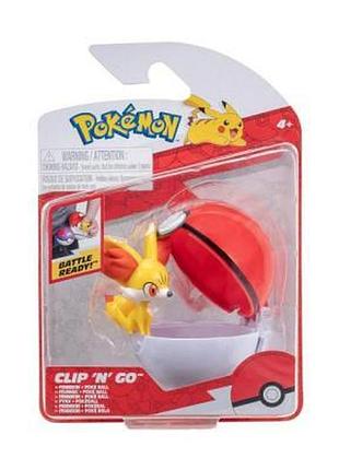 Ігровий набір pokemon w14 - фенекін в покеболі