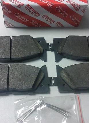 Колодки тормозные передние (оригинальные) на toyota camry, avalon/lexus es