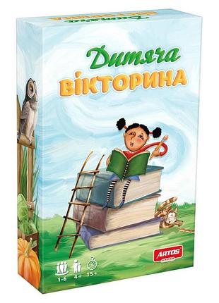Дитяча вікторина "асоціації" дитяча 0802, 6 тем