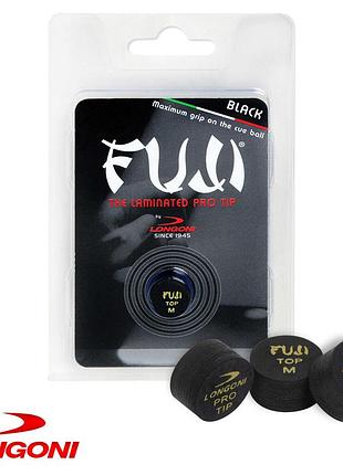 Наклейка для кия longoni fuji black 13мм medium 1шт