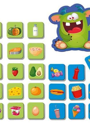 Игра развивающая (магнитная) "вкусное или полезное?"